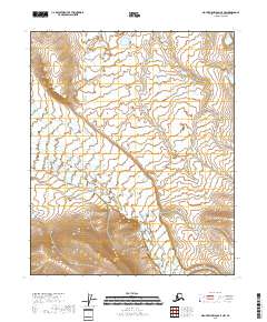 Mount Michelson C-5 NW topographic map thumbnail