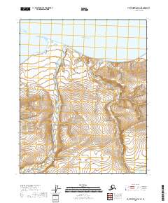 Mount Michelson D-2 NE 2018 topographic map thumbnail