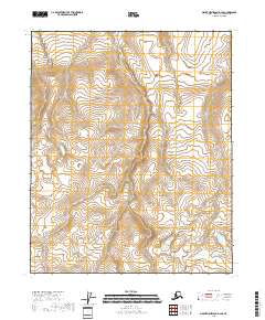 Mount Michelson D-4 SE 2018 topographic map thumbnail