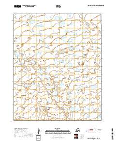 Mount Michelson D-5 NW topographic map thumbnail