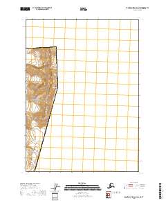 Mount Saint Elias B-3 SW topographic map thumbnail