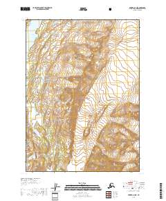 Seward A-6 NE 2018 topographic map thumbnail