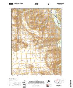 Seward A-8 NE 2018 topographic map thumbnail