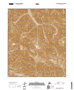 Demarcation Point A-3 NE 2018 topographic map thumbnail