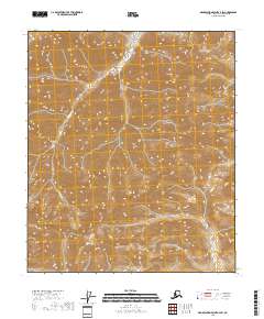 Demarcation Point A-4 SW 2018 topographic map thumbnail