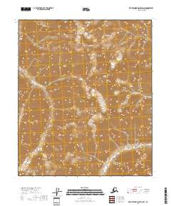 Demarcation Point A-5 NW 2018 topographic map thumbnail