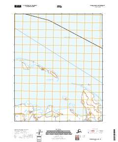 Flaxman Island A-4 NE 2018 topographic map thumbnail