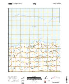 Flaxman Island A-5 NE topographic map thumbnail