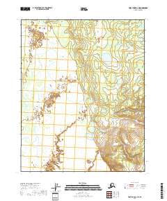 Fort Yukon A-1 NE topographic map thumbnail