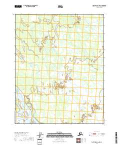 Fort Yukon A-1 NW topographic map thumbnail