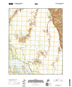 Fort Yukon A-1 SE topographic map thumbnail