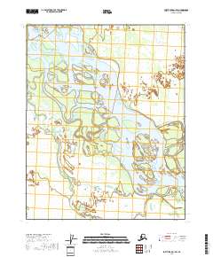 Fort Yukon A-1 SW topographic map thumbnail