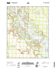 Fort Yukon A-2 NE topographic map thumbnail