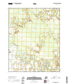 Fort Yukon A-2 NW topographic map thumbnail