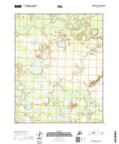 Fort Yukon A-3 NW topographic map thumbnail