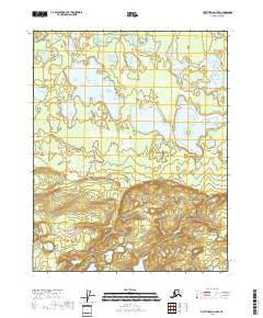 Fort Yukon A-4 NW topographic map thumbnail
