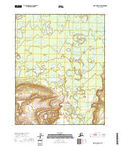 Fort Yukon A-5 NE topographic map thumbnail