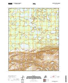 Fort Yukon A-5 NW topographic map thumbnail
