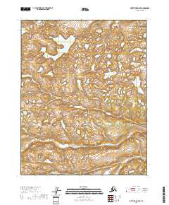 Fort Yukon A-5 SW topographic map thumbnail