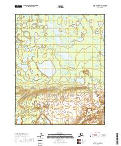 Fort Yukon A-6 NE topographic map thumbnail