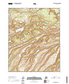 Fort Yukon A-6 SW topographic map thumbnail