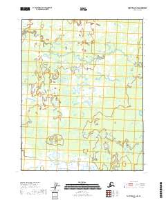 Fort Yukon B-1 NW topographic map thumbnail