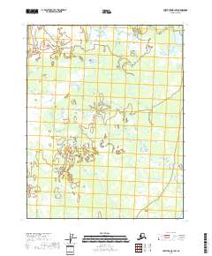 Fort Yukon B-1 SW topographic map thumbnail