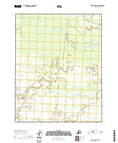 Fort Yukon B-2 NE topographic map thumbnail