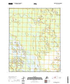 Fort Yukon B-2 NW topographic map thumbnail