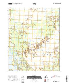 Fort Yukon B-2 SE topographic map thumbnail