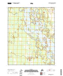 Fort Yukon B-2 SW topographic map thumbnail