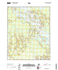 Fort Yukon B-3 NE topographic map thumbnail