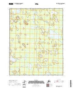 Fort Yukon B-4 NE topographic map thumbnail