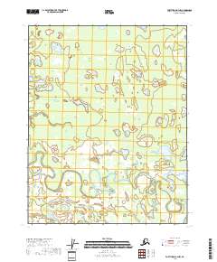 Fort Yukon B-4 NW topographic map thumbnail