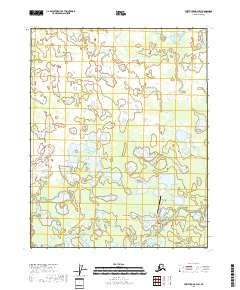 Fort Yukon B-4 SW topographic map thumbnail