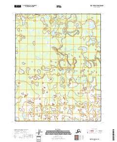 Fort Yukon B-5 NE topographic map thumbnail