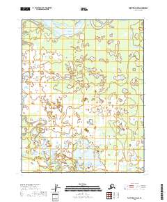 Fort Yukon B-5 NW topographic map thumbnail