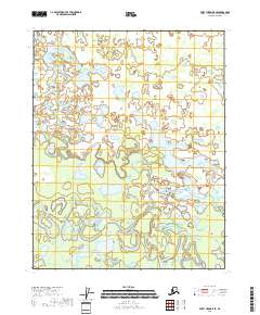 Fort Yukon B-5 SE topographic map thumbnail
