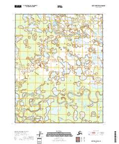 Fort Yukon B-5 SW topographic map thumbnail