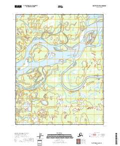 Fort Yukon B-6 NW topographic map thumbnail