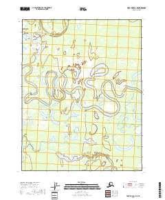 Fort Yukon C-1 NE topographic map thumbnail