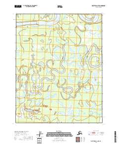 Fort Yukon C-1 NW topographic map thumbnail