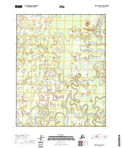 Fort Yukon C-5 NE topographic map thumbnail