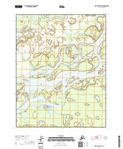 Fort Yukon C-5 SE topographic map thumbnail