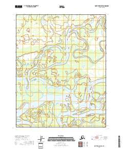 Fort Yukon C-5 SW topographic map thumbnail