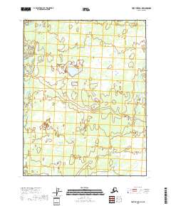 Fort Yukon D-1 NE topographic map thumbnail