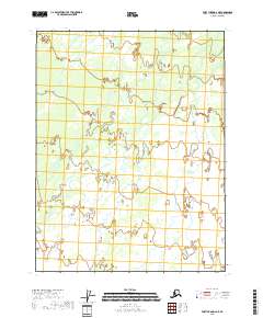 Fort Yukon D-2 NE topographic map thumbnail