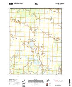 Fort Yukon D-2 SW topographic map thumbnail