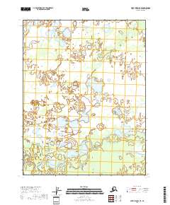 Fort Yukon D-3 SE topographic map thumbnail