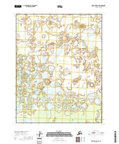 Fort Yukon D-3 SW topographic map thumbnail